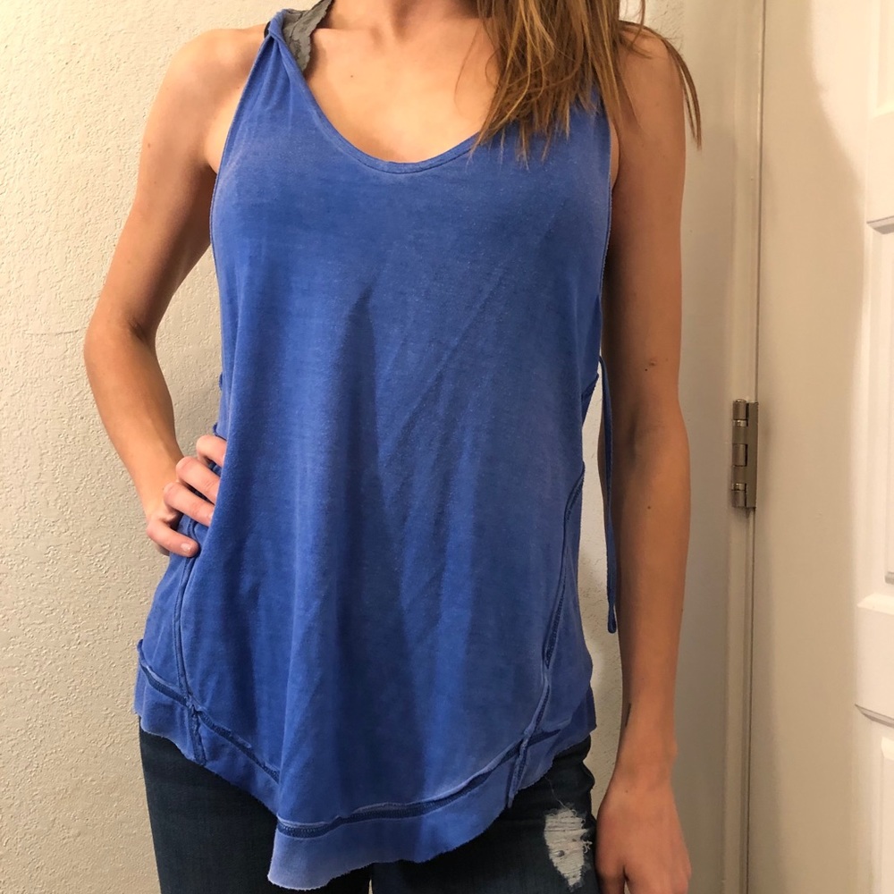 <<SALE>> Free People💙 blue tank top